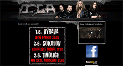 Desktop Screenshot of dogamusic.cz